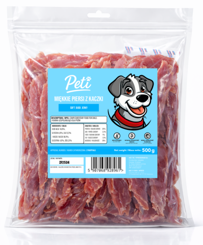 Peti - Miękkie piersi z kaczki 500g
