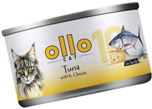 Ollo Cat nr 10 Tuńczyk z Serem 70g