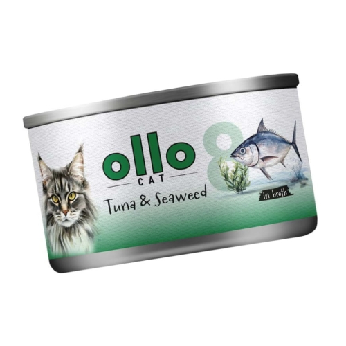 Ollo Cat nr 8 Tuńczyk&Algi 70g
