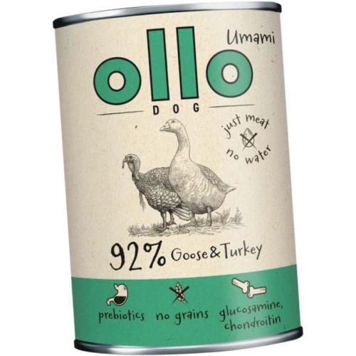 Ollo Umami Gęś i Indyk Karma mokra dla psa 850g hypoalergiczna bezzbożowa