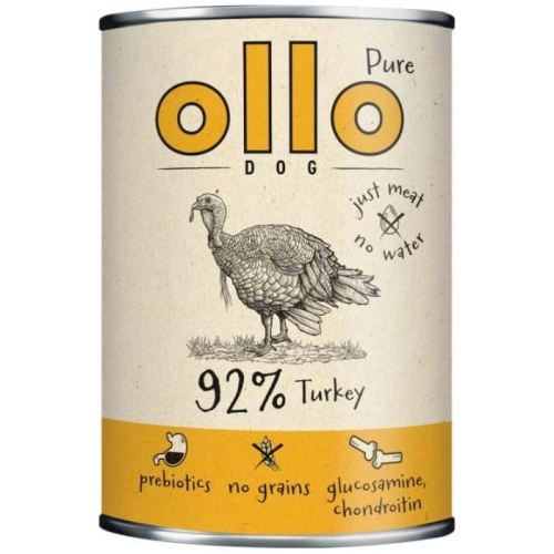 Ollo Pure Indyk Mono monobiałkowa mokra karma dla dorosłego psa 850g