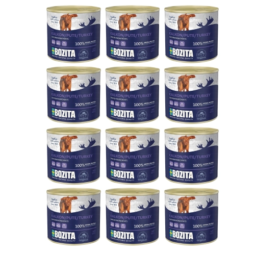 Bozita PIES Naturals indyk 12x 625g