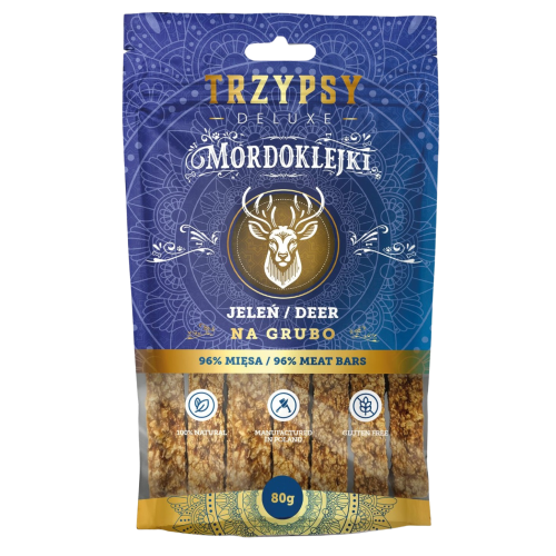 M4M - Mordoklejki z jelenia na grubo 80g