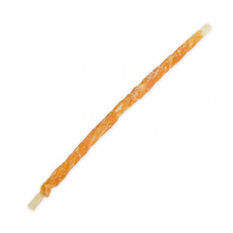 HauMiau PauseSnack patyki ze skóry wołowej owiniętej kurczakiem 30cm 500g