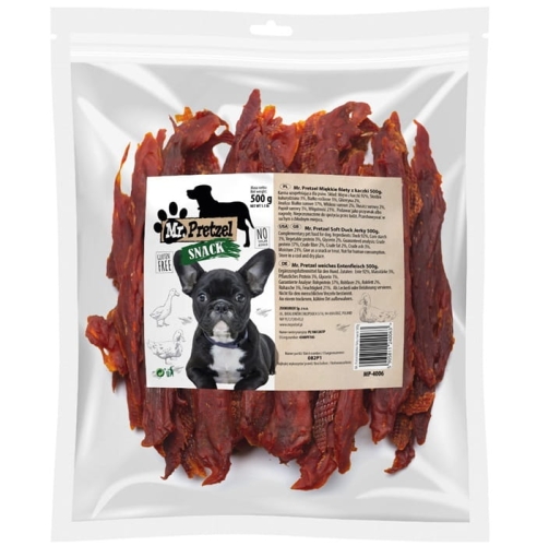 Mr. Pretzel Przysmaki dla psa Miękkie filety z kaczki 500g