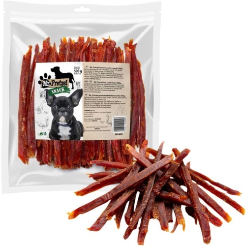 Mr. Pretzel Przysmaki dla psa Suszone paski z kaczki 500g