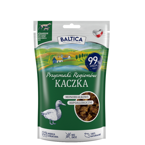 Baltica - Przysmaki półmiękkie kaczka 80g