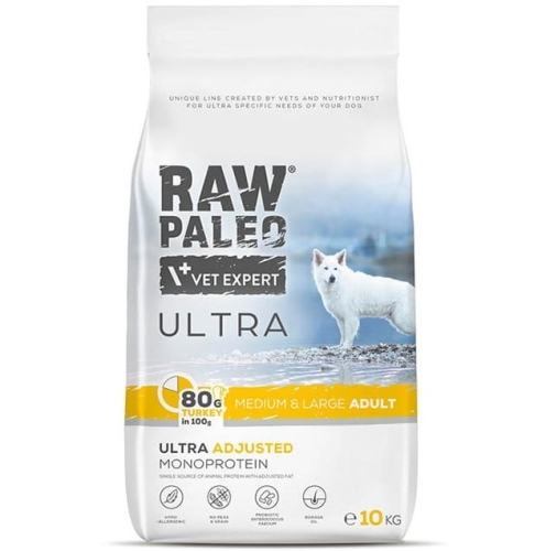 RAW PALEO Ultra Turkey Medium&Large Adult 10kg