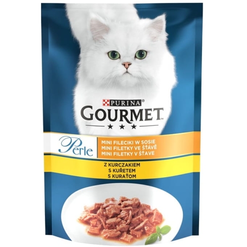 GOURMET PERLE - mini fileciki w sosie 85g
