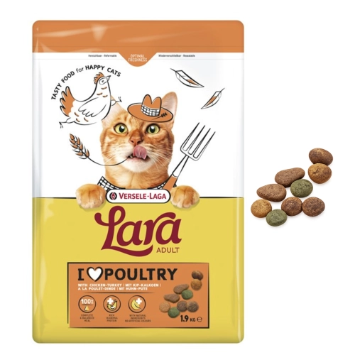 Versele-Laga Lara Adult Cat Indyk & Kurczak 1,9kg