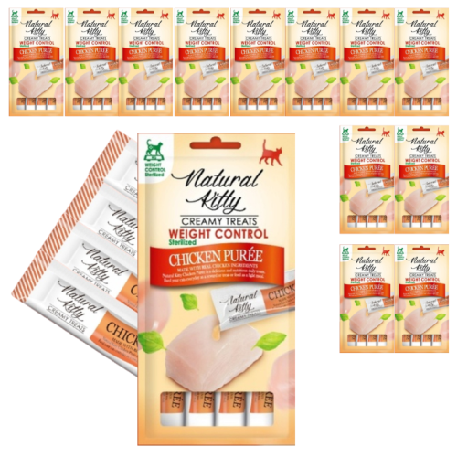 NATURAL KITTY SOS sasz.weight control kurczak 12x48g