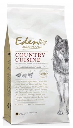 Eden Country Cuisine Duże Rasy M 2kg