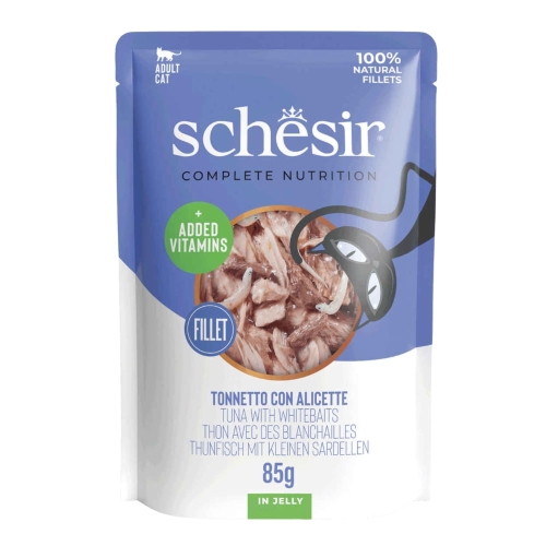 Schesir saszetka tuńczyk/szprotka w galarecie 85g