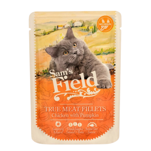 Sam's Field sasz.kot Kurczak z Dynią 85g