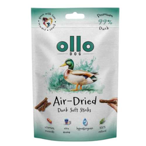 Ollo Air Dried Duck Sticks 80g