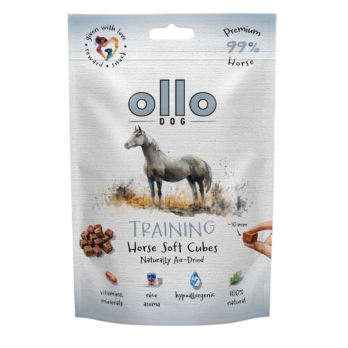 Ollo Air Dried Training Horse Cubes 80g