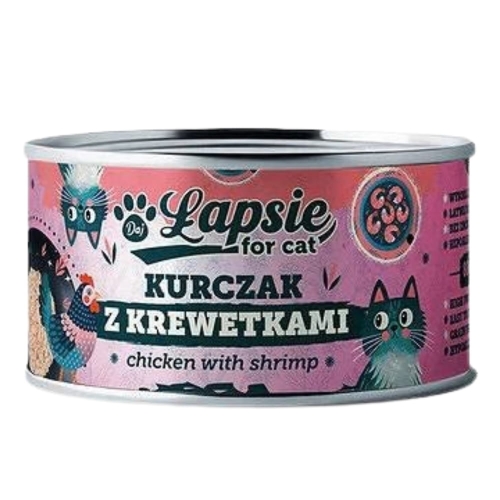 M4M - Łapsie kot kurczak z krewetkami bulion 80g