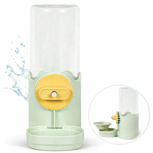 Zolux Dystrybut.wody królik/kawia COSY 480ml zielo.