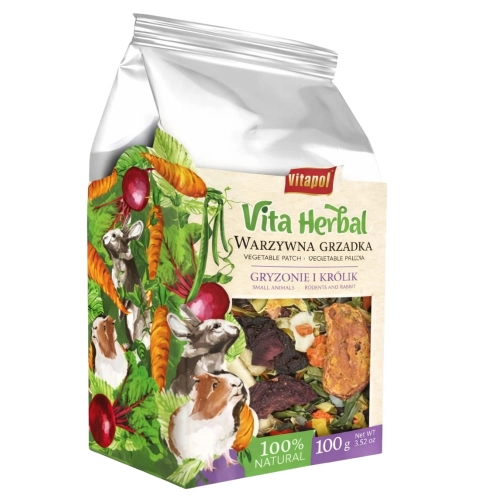 VITAPOL Herbal Warzywna Grządka dla gryzoni 100g