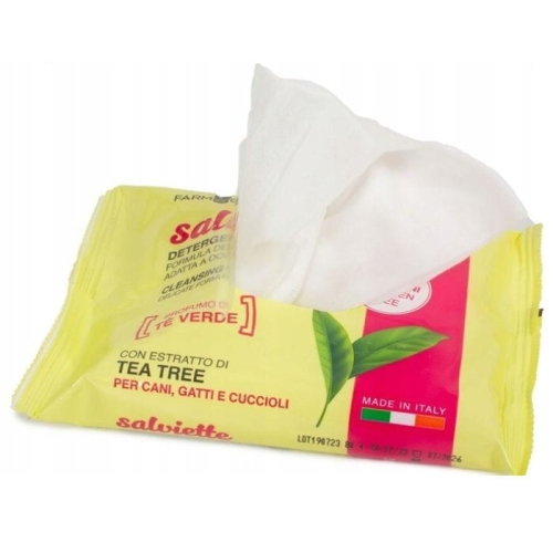 Chusteczki do czyszczenia oczu i uszu Farm Company 15szt Drzewo herbaciane