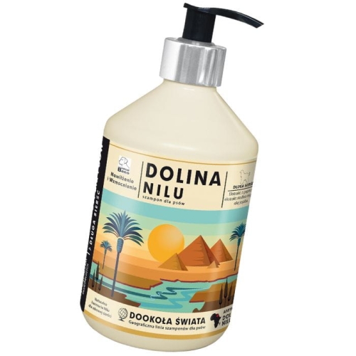 Szampon dla psa Super Beno Dookoła Świata Dolina Nilu DŁUGA SIERŚĆ 400ml