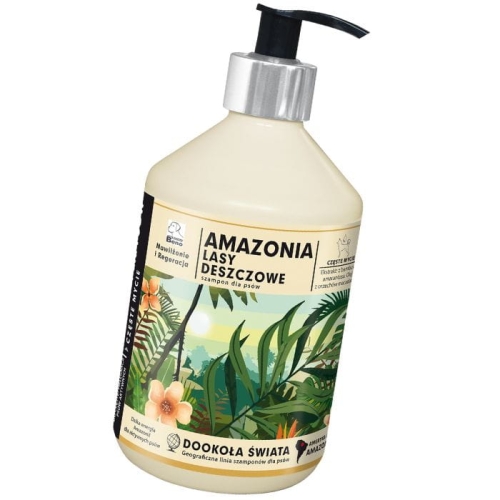 Szampon Super Beno dla psa Dookoła Świata Amazonia CZĘSTE MYCIE 400ml