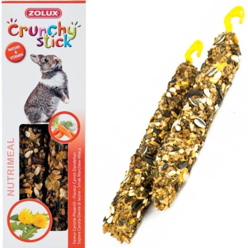 Zolux Crunchy Stick marchew mlecz 115g dla królika