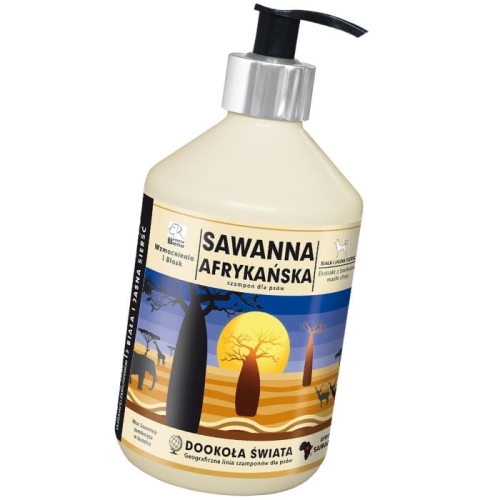 Szampon Super Beno Dookoła Świata Sawanna Afryka BIAŁA I JASNA SIERŚĆ 400ml