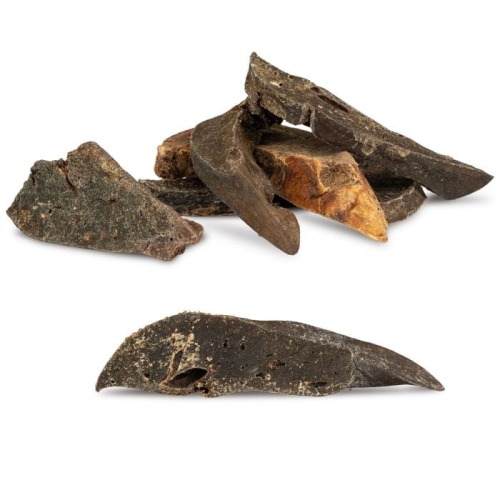 Puzzo Snack Przysmak dla psa Chipsy z wątroby jagnięcej 6x3cm 150g