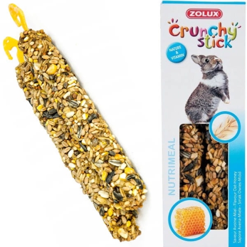 Zolux Crunchy Stick owies miód 115g dla królika