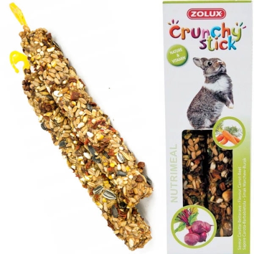 Zolux Crunchy Stick marchew burak 115g dla królika