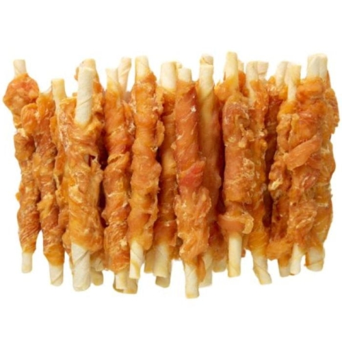 Przysmaki dla psa Nekko Pałeczki owinięte kurczakiem 500g