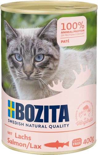 Bozita z łososiem 400g Mokra karma dla kota