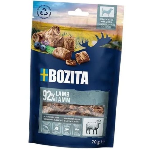 Bozita Snack Meaty Bites Jagnięcina 70g Przysmak dla psa