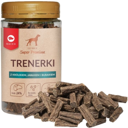 Maced- Trenerki królik/jabłko i burak 150 g