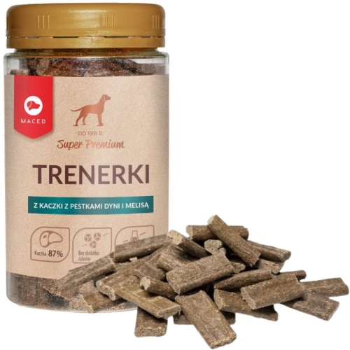Maced- Trenerki kaczka/pestki dyni/melisa 150 g