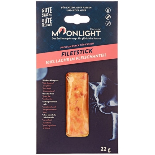 Moonlight filet z łososia- przysmak dla kota 22g