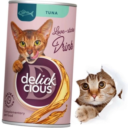 Delickcious Napój dla Kota z Tuńczykiem 140g