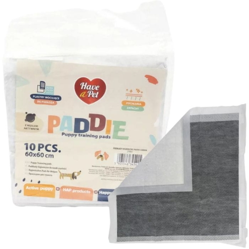Have a Pet Podkłady chłonne maty dla psów PADDIE z węglem 60x60 10 sztuk