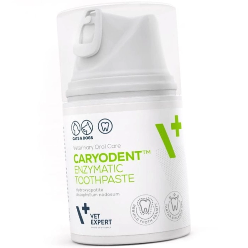 Vet Expert Caryodent Enzymatyc enzymatyczna pasta do zębów dla psa i kota