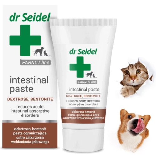 DR SEIDEL Intestinal Paste Pasta na problemy jelitowe u psa i kota 40g