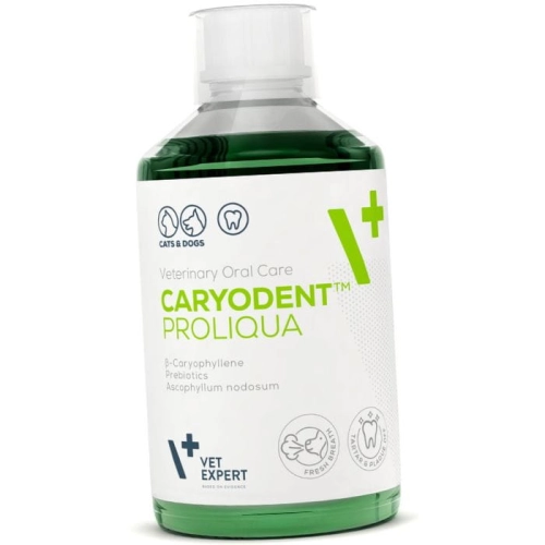 Vet Expert Caryodent Proliqua 250ml płyn na kamień świeży oddech pies kot
