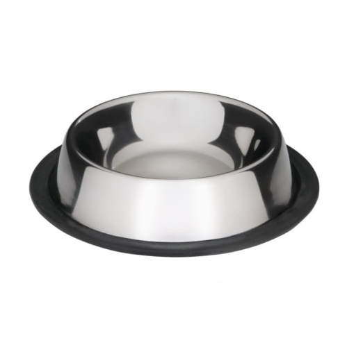  Barry King Miska metalowa na gumie dla psa 0,25l