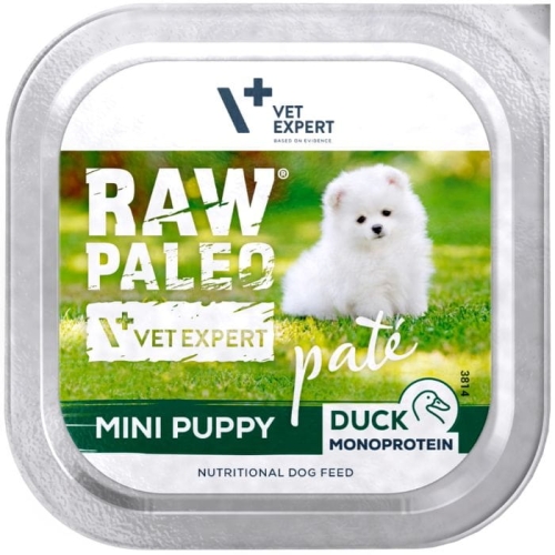 Raw Paleo Pate Mini Puppy Duck Pasztet dla szczeniąt Kaczka 150g
