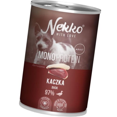 NEKKO - p/pies MONO Kaczka 400g Adult