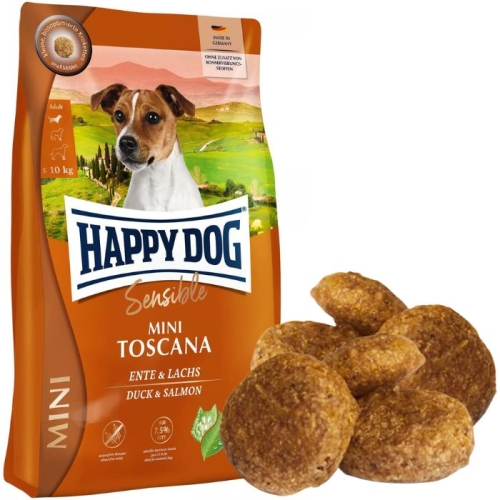 Happy Dog Mini Toscana, karma sucha dla psa 4 kg