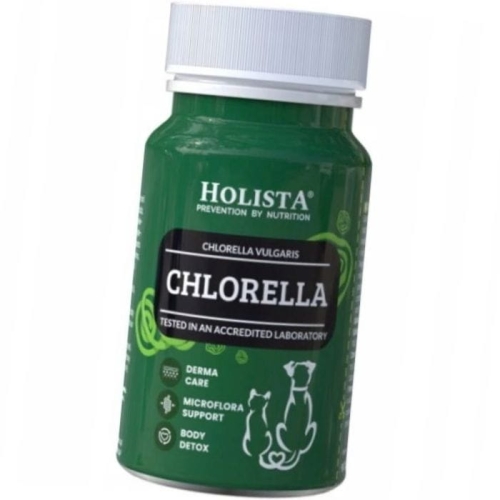 Holista Chlorella dla psa i kota Wspiera Detoksykację Organizmu 90 tabl. 