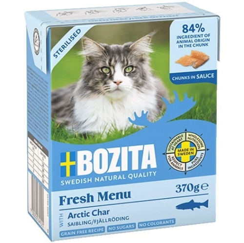  Bozita Cat Sterilised Pstrąg górski w sosie 370g Mokra karma dla kota