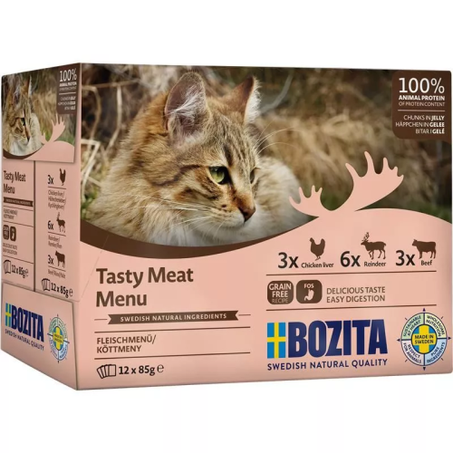 Bozita KOT 12x 85g z mięsem w galarecie