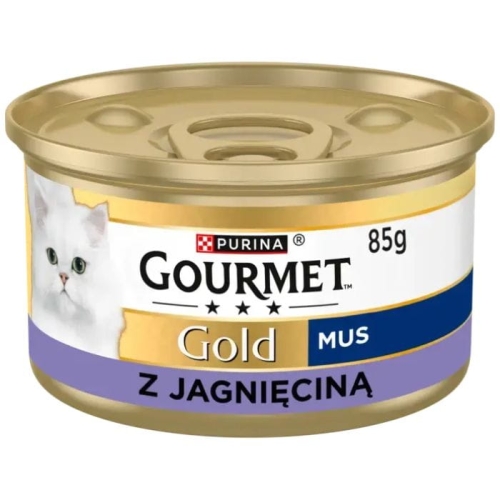 Purina Gourmet Gold Mus z Jagnięciną 85g Mokra Karma Dla Kota